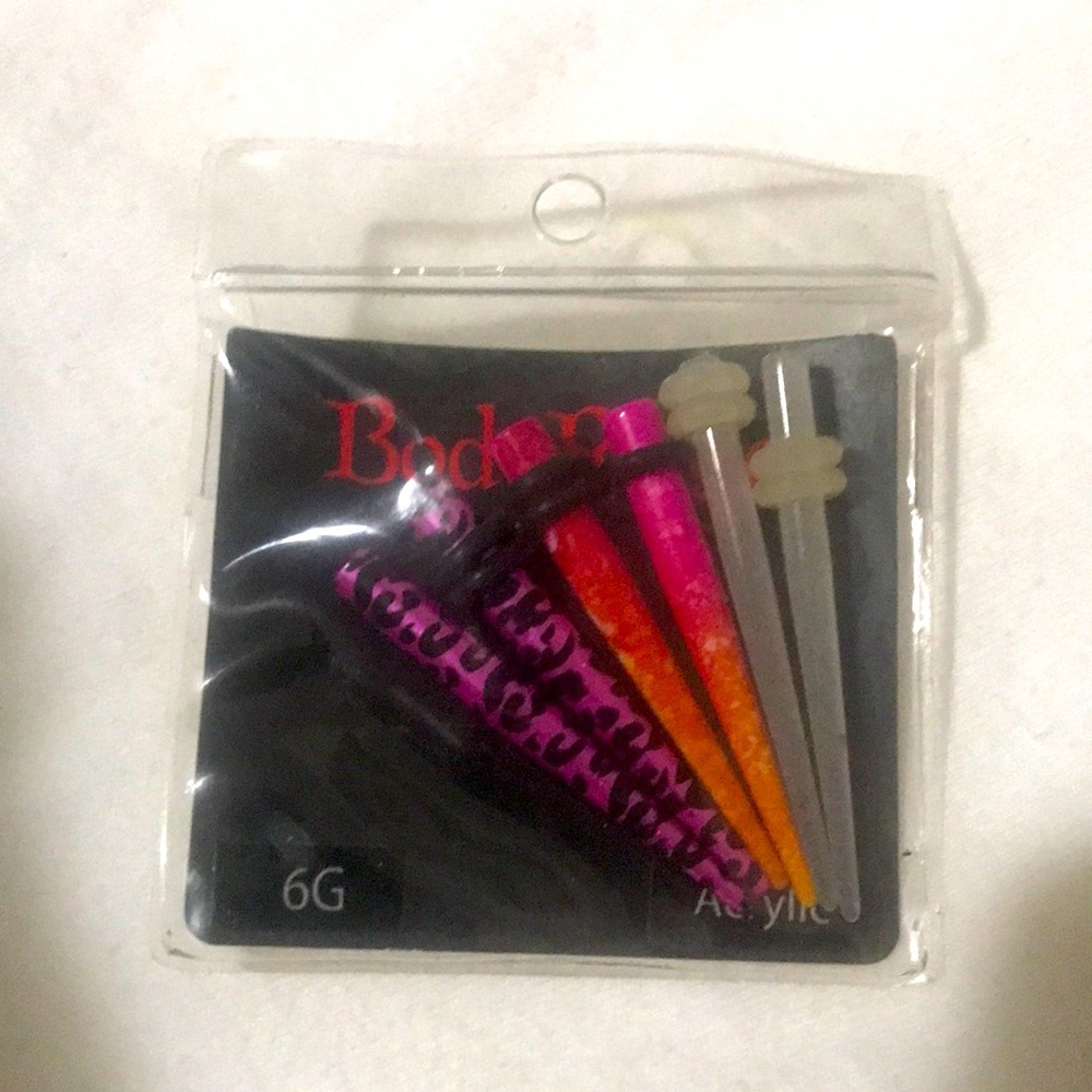 💎 BODYRANGE 6g ACRYLIC TAPPERS🧿